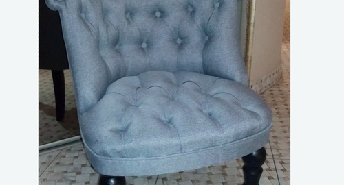 Обшивка стула на дому. Белорусская