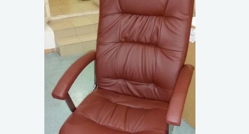 Обтяжка офисного кресла. Белорусская